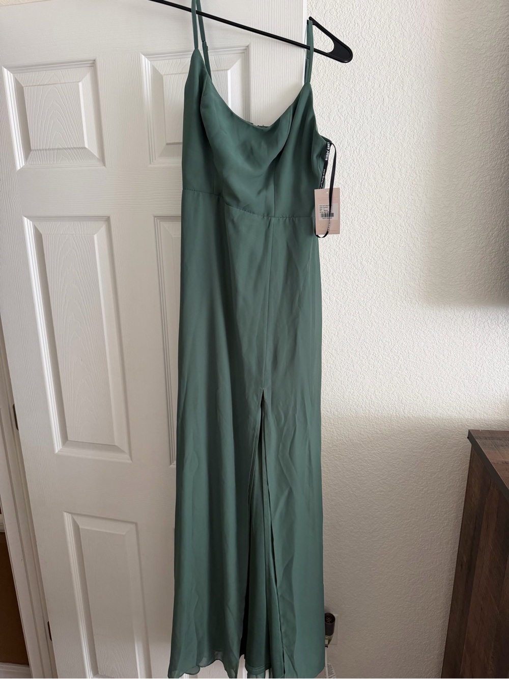 Birdy Grey Sage Slip Maxi Dress in Dusty Green